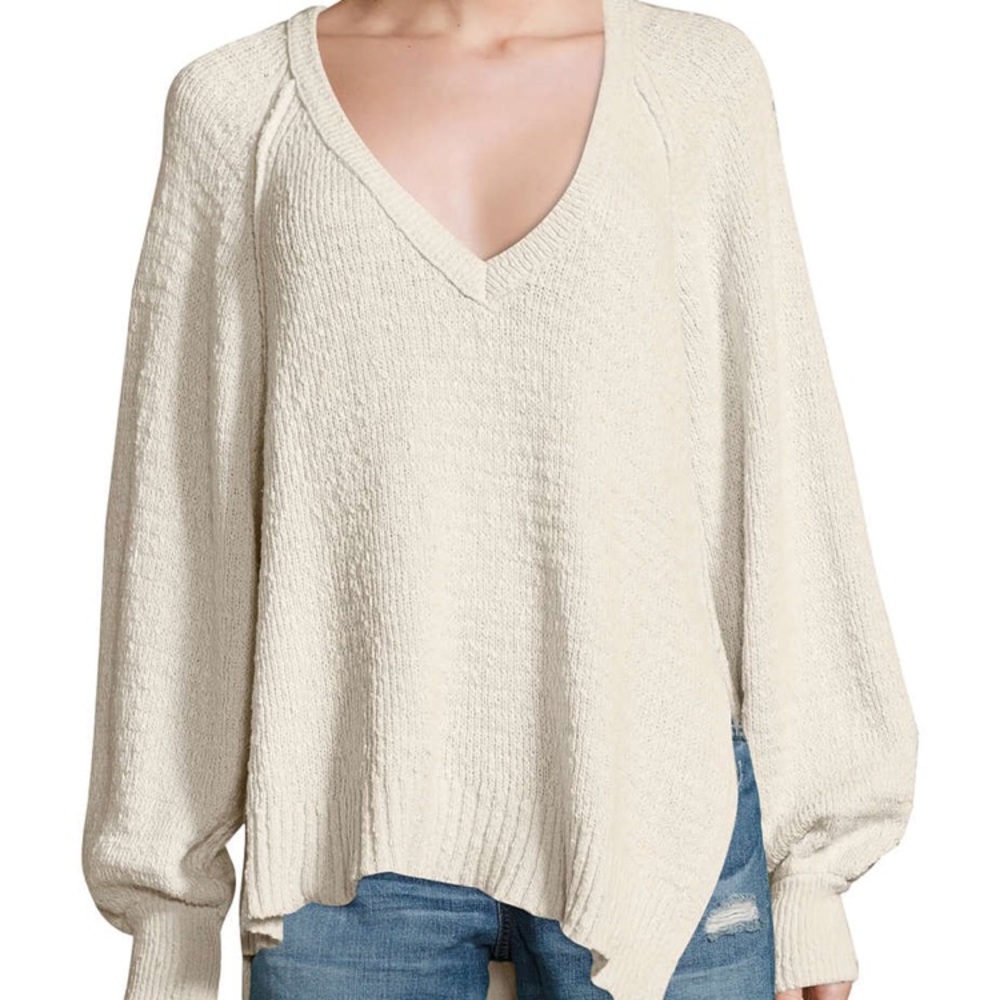 Free People West Coast Asymmetrical Sweater